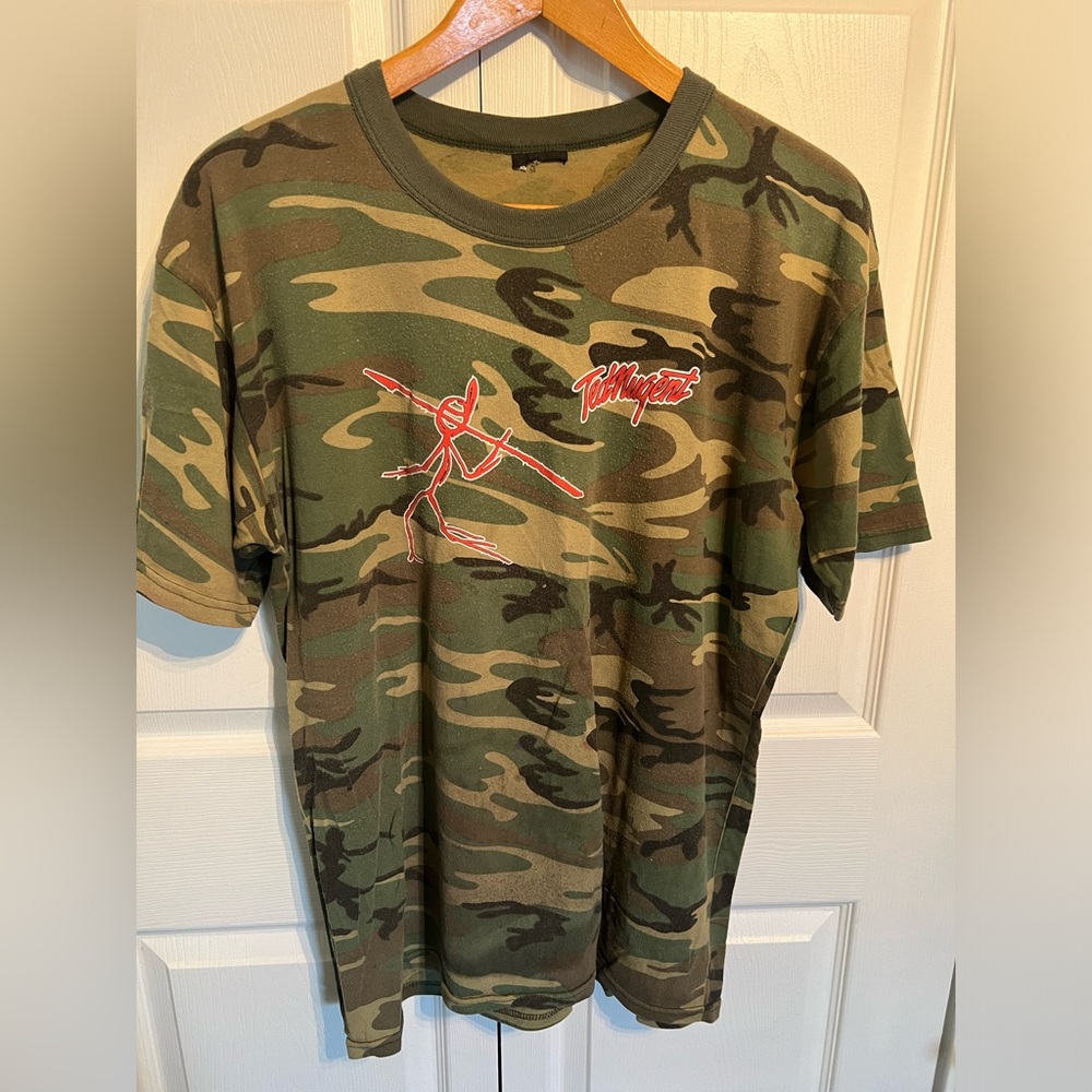 Ted Nugent Camo Tshirt